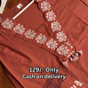 Elegant Embroidered Kurti